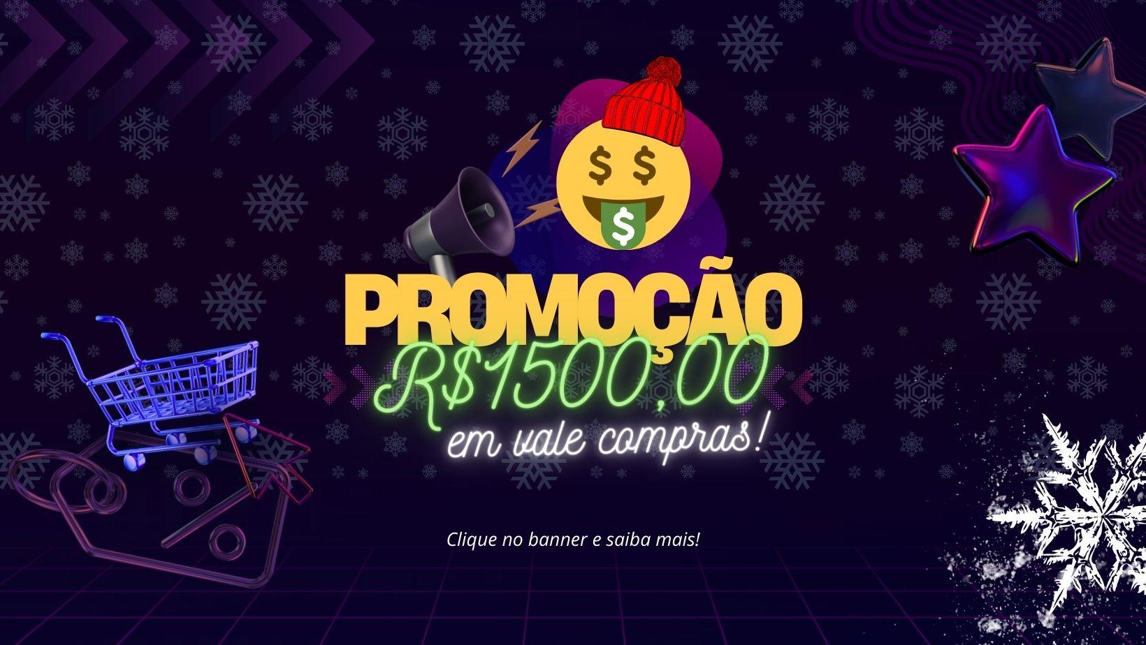 A Nova FM vai sortear R$ 1500 em vales compra!