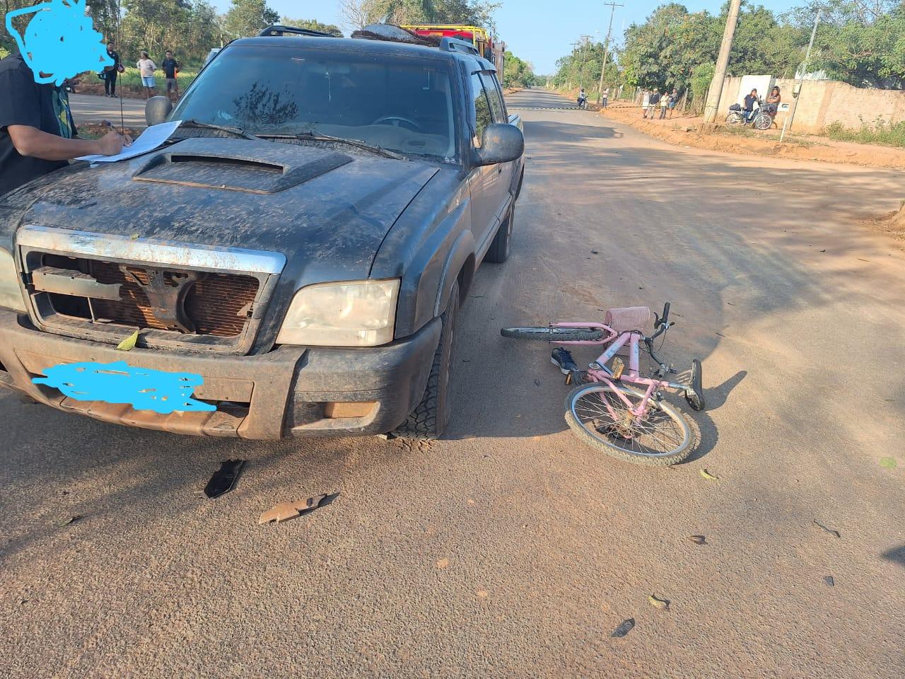 Crianças são atropeladas por caminhonete em Aquidauana