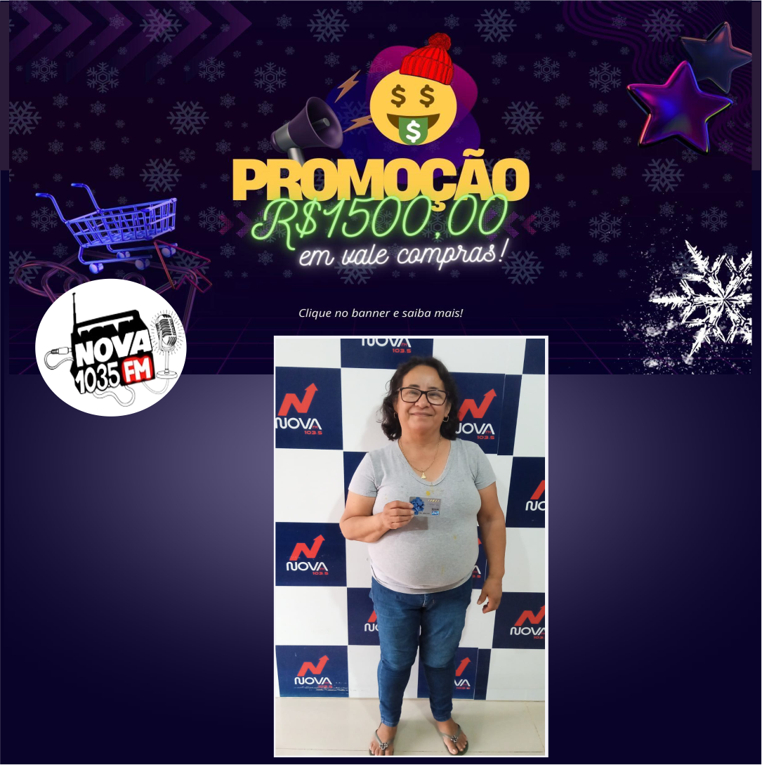 PROMOÇÃO VALES COMPRAS!