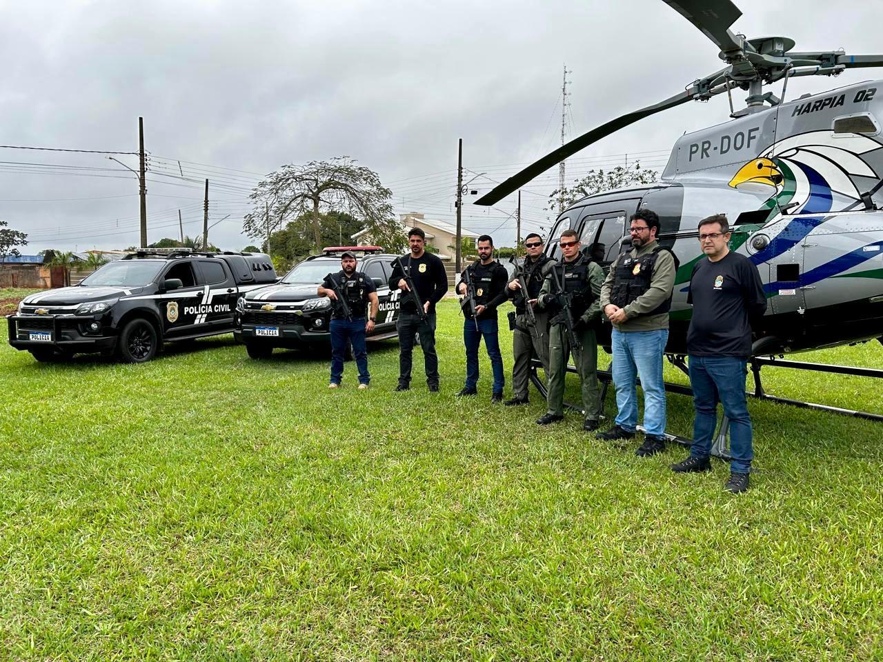 Deflagrada pela Polícia Civil, operação “Intactus” contra o crime organizado desmonta quadrilha