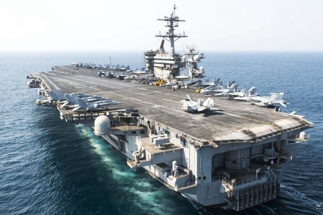 Os Houthis anunciaram o início da caça ao porta-aviões americano USS Theodore Roosevelt