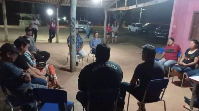 PM, PF e Funai tentam mediar conflito por disputa Retomada Indígena em Taunay