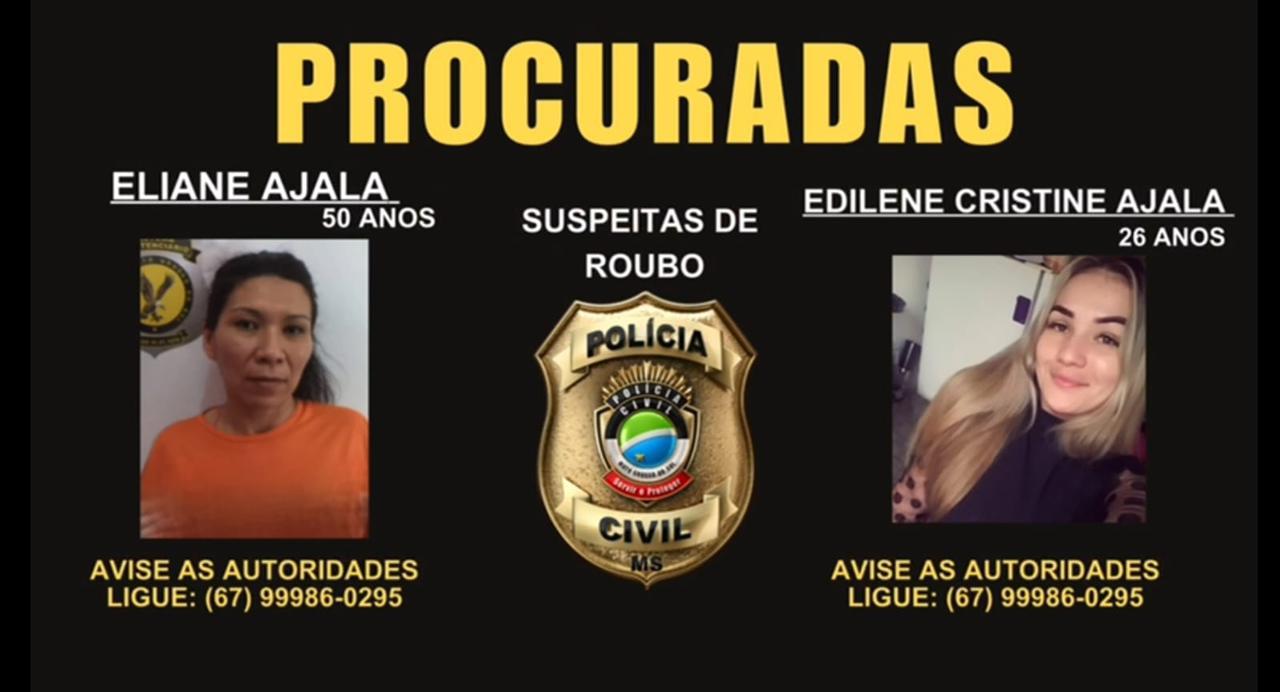 Polícia desmantela quadrilha que aplicavam o “Boa noite Cinderela”, mãe e filha estão foragidas