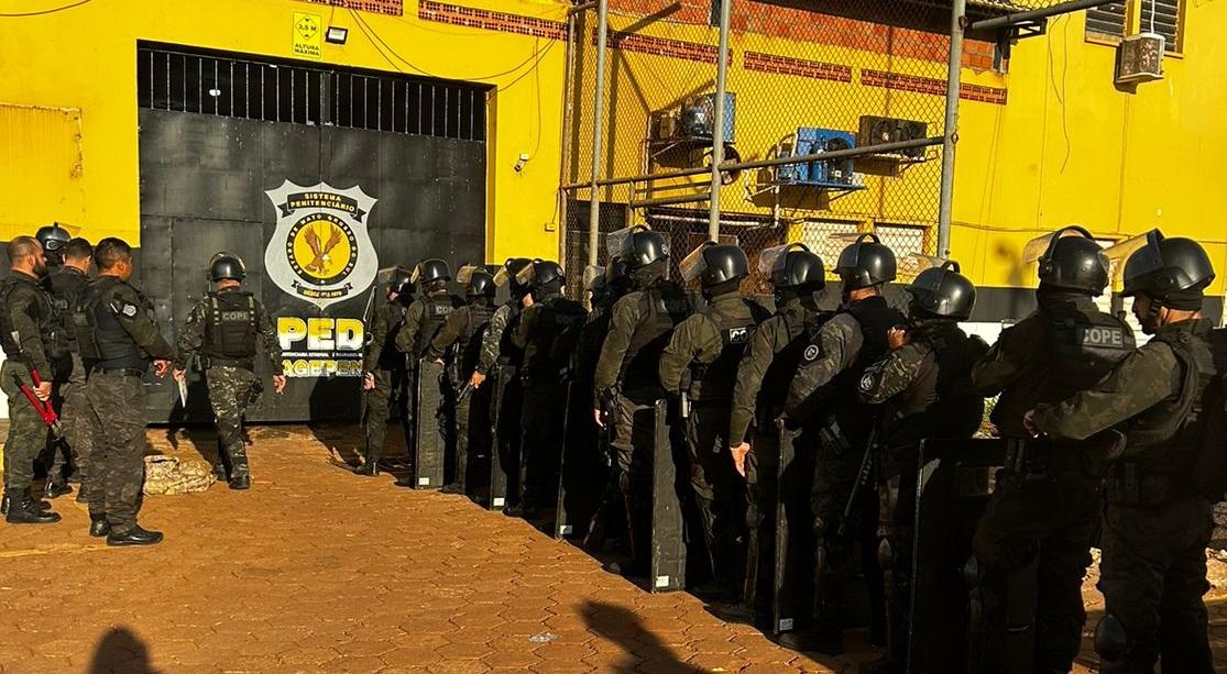 Polícia Penal de MS realiza 5ª fase da operação nacional de combate à comunicação ilícita nos presídios