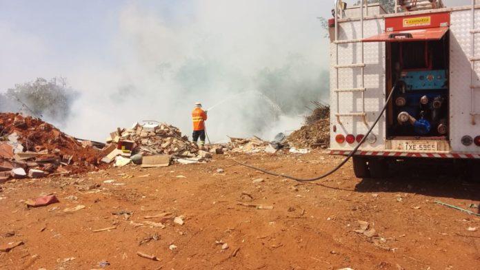 Em menos de 5 horas, Bombeiros registram 4 chamadas de incêndio na área urbana de Aquidauana