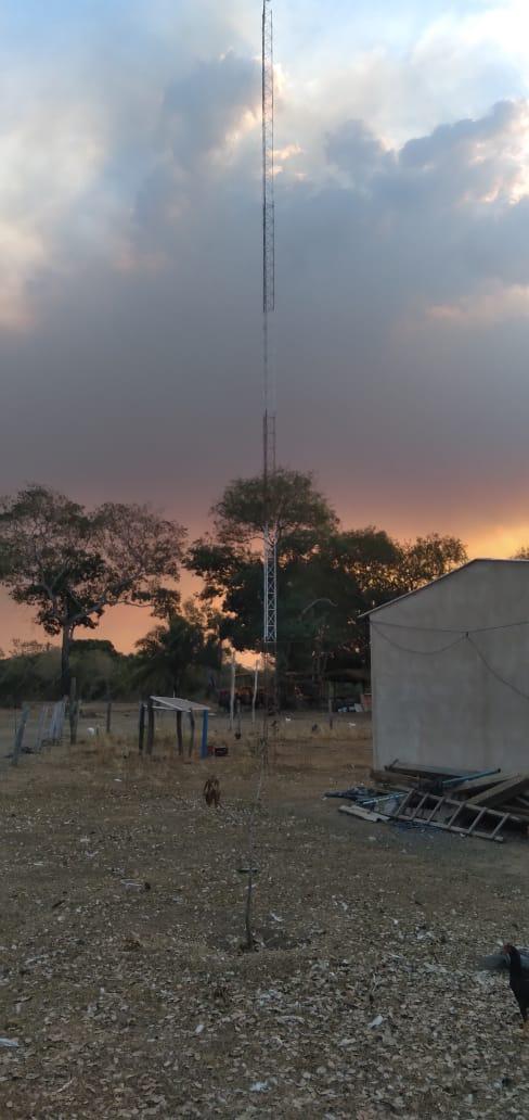 Incêndios atingem fazendas na região pantaneira próxima a Aquidauana