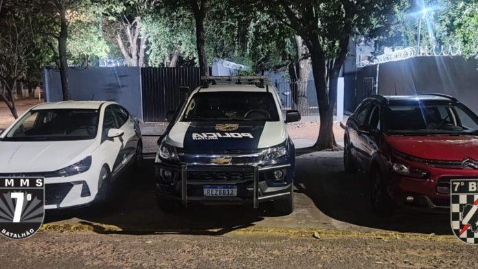 Polícia Militar de Aquidauana recupera veículos furtados na Capital que seriam levados para Corumbá