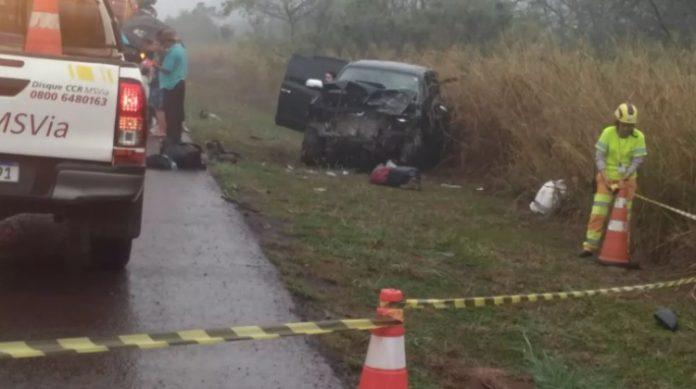 Acidente com mortes: identificadas vítimas que morreram em acidente na BR 163 em Nova Alvorada do Sul