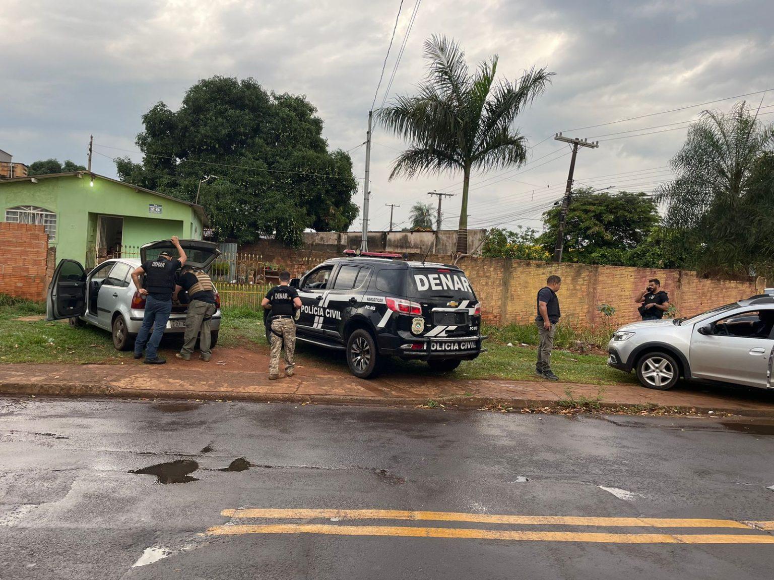 Polícia Civil deflagra Operação Azul e Branca contra o tráfico de drogas