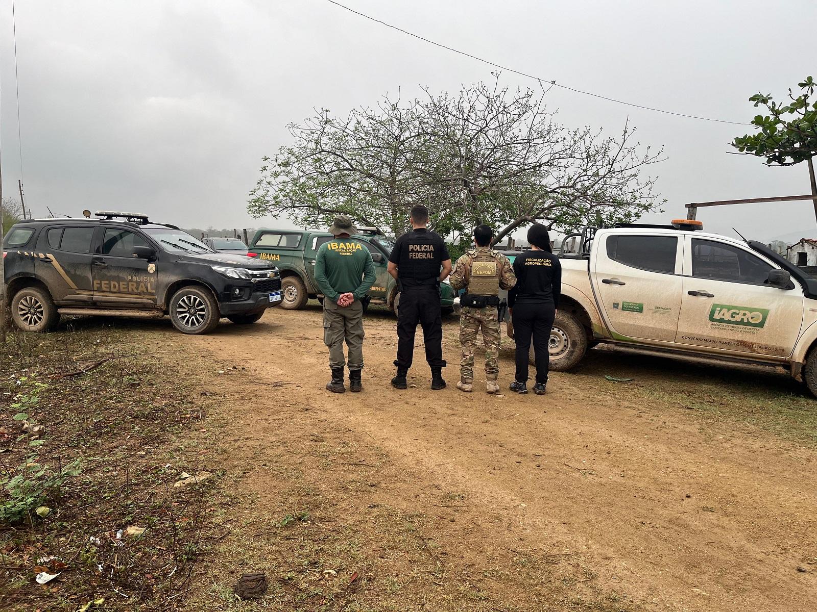 Polícia Federal realiza operação contra suspeitos de provocar incêndios no Pantanal