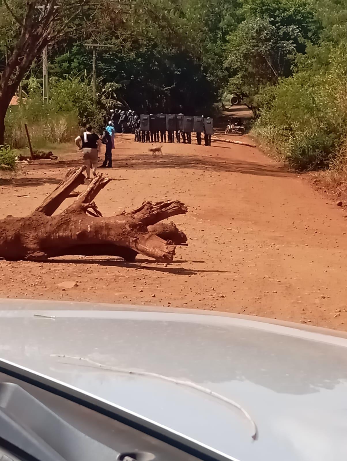 Polícia Militar reprime protesto indígena com bombas, bala de borracha e deixa feridos