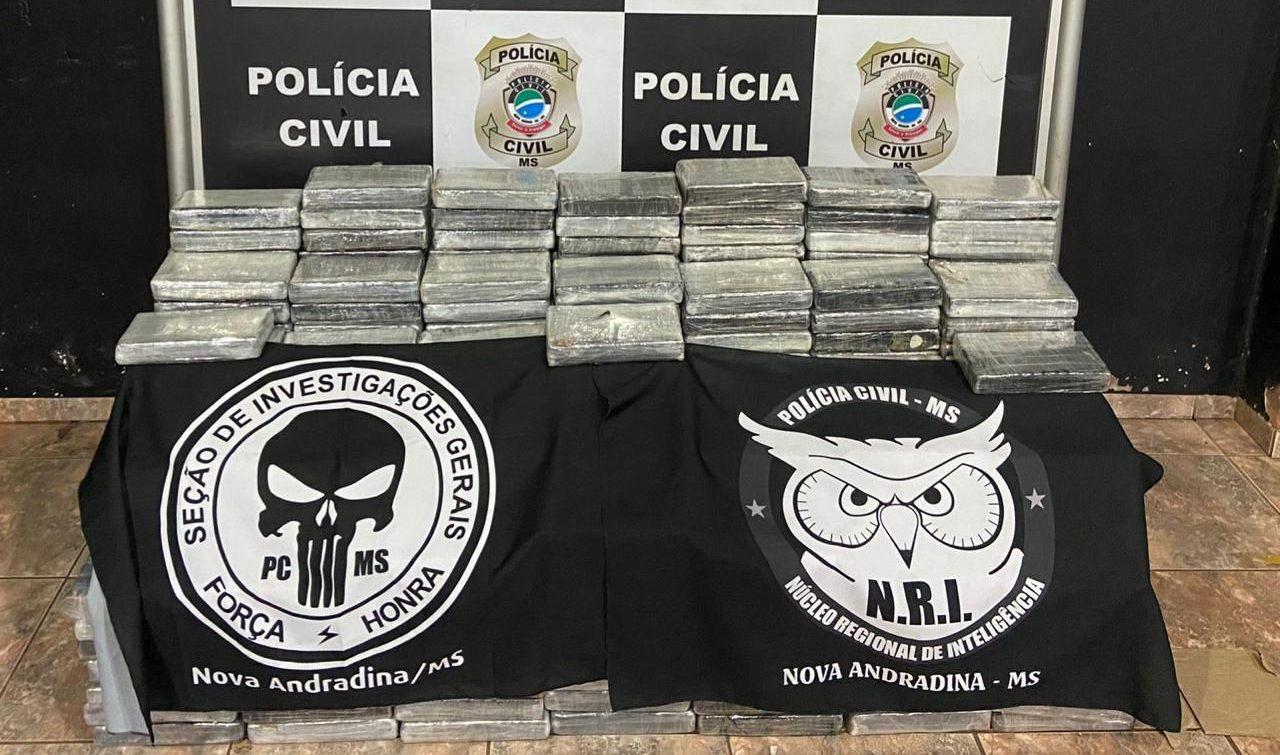 Polícia prende homem que transportava mais de meia tonelada de cocaína