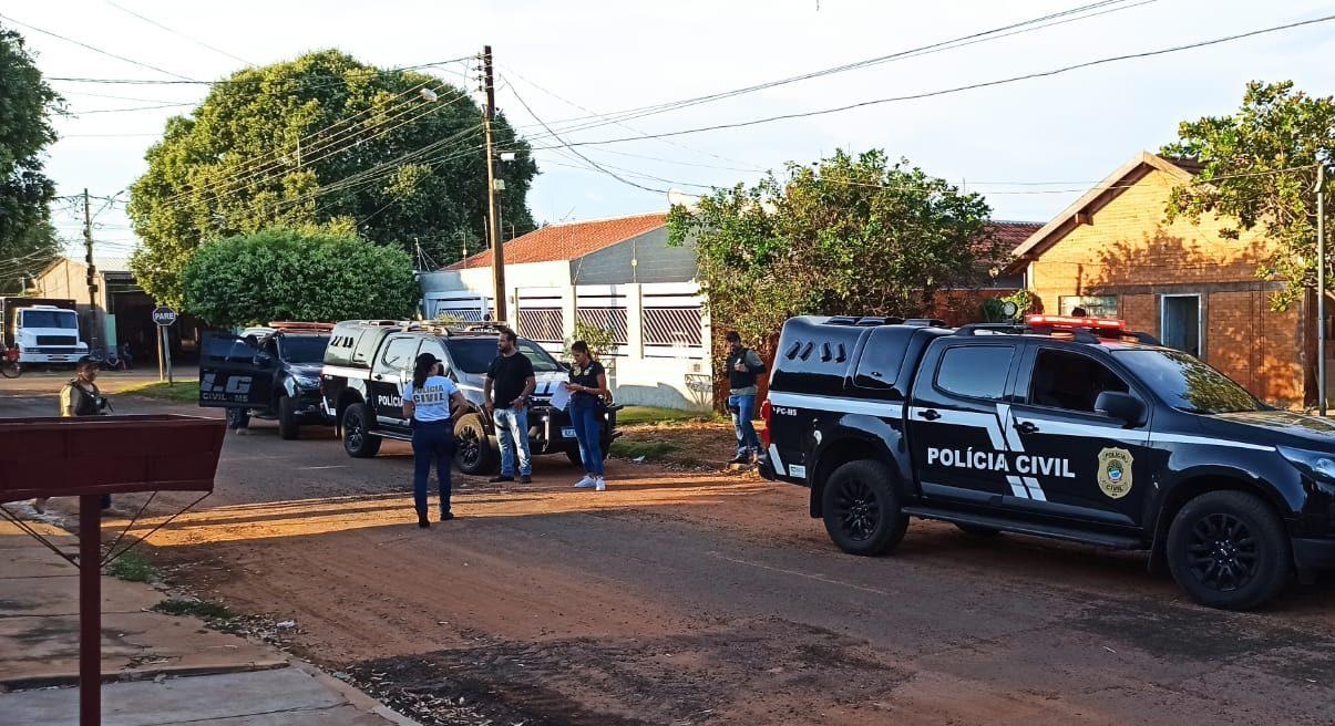 Polícia Civil deflagra operação de combate ao tráfico de drogas em Anastácio e Aquidauana